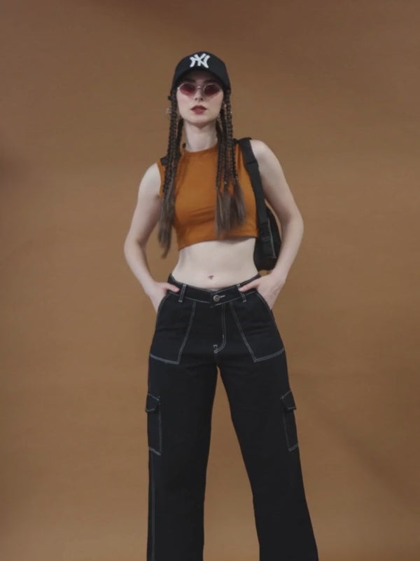 New Women Fashion High Waist Zipper Patchwork Skinny Casual Denim Jeans  Pants | eBay
